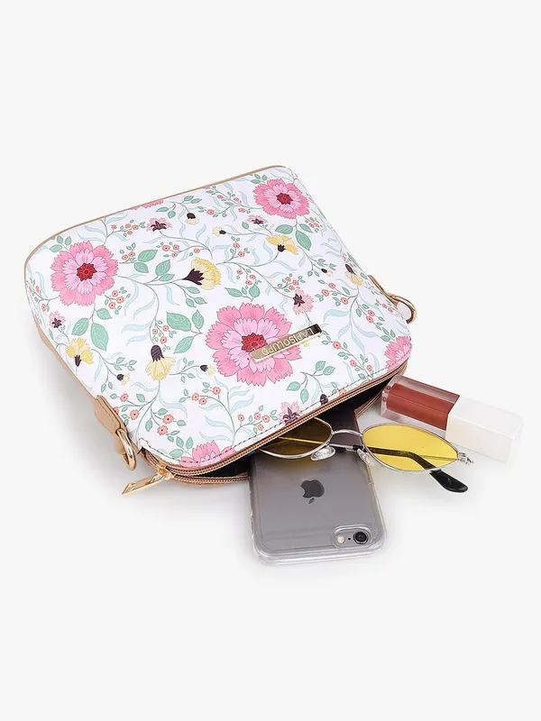 Beige_Premium_Quality_Flower_Sling_Bag_For_Women