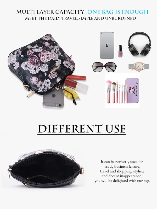 Black_Premium_Quality_Flower_Sling_Bag_For_Women