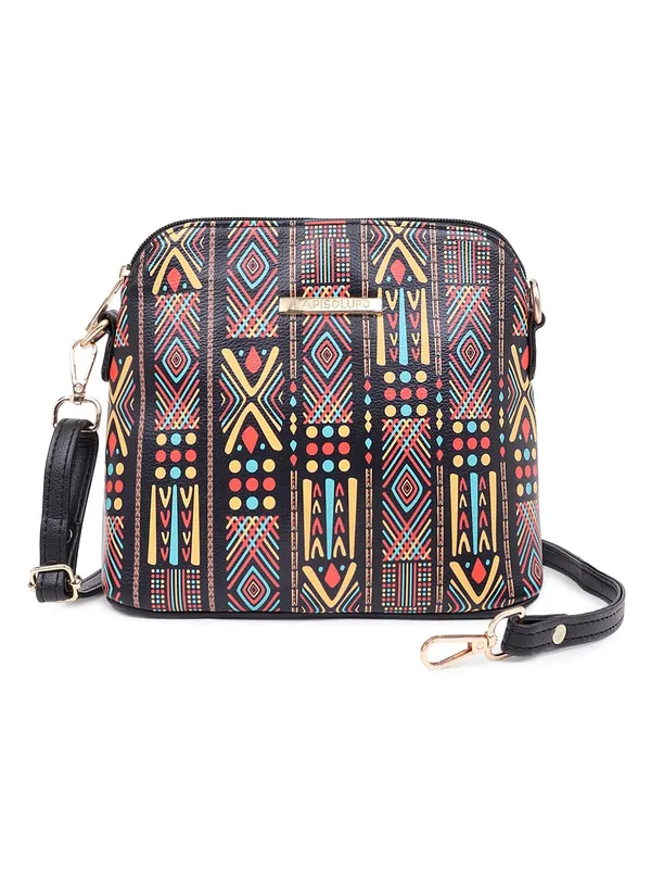 Black_Premium_Quality_Flower_Sling_Bag_For_Women