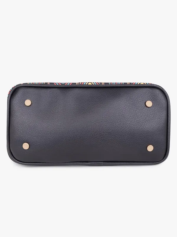 Black_Premium_Quality_Flower_Sling_Bag_For_Women