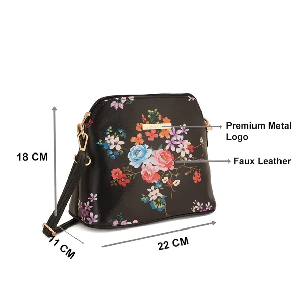 Black_Premium_Quality_Flower_Sling_Bag_For_Women