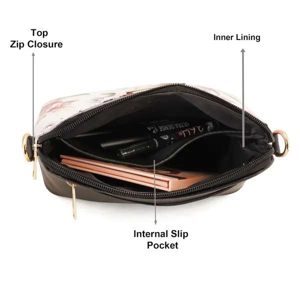 Black_Premium_Quality_Flower_Sling_Bag_For_Women