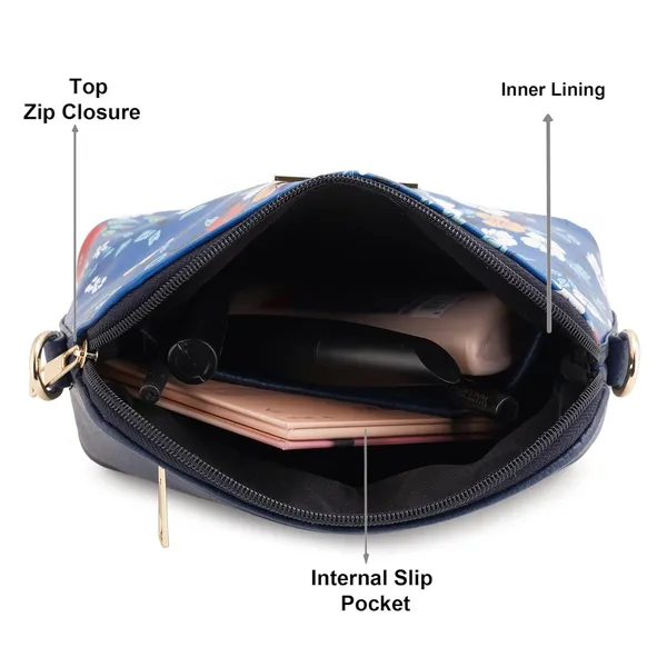 Blue_Premium_Quality_Flower_Sling_Bag_For_Women