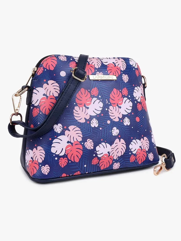 Blue_Premium_Quality_Flower_Sling_Bag_For_Women