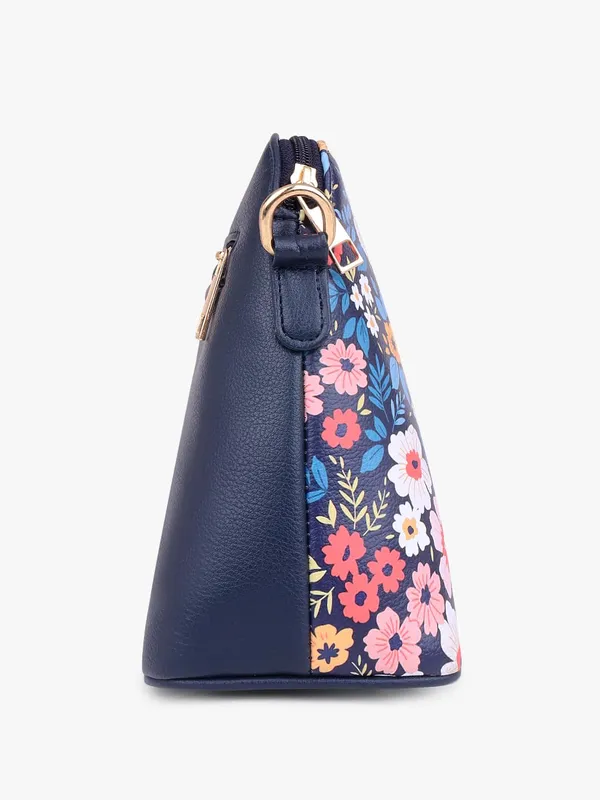 Blue_Premium_Quality_Flower_Sling_Bag_For_Women