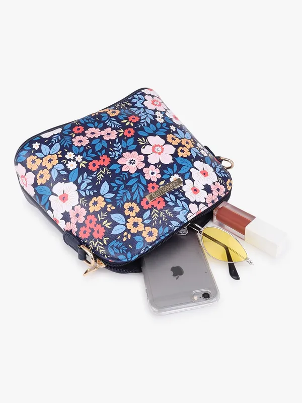 Blue_Premium_Quality_Flower_Sling_Bag_For_Women