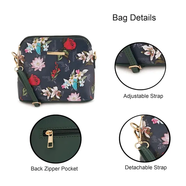 Green_Premium_Quality_Flower_Sling_Bag_For_Women
