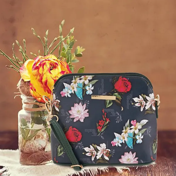 Green_Premium_Quality_Flower_Sling_Bag_For_Women