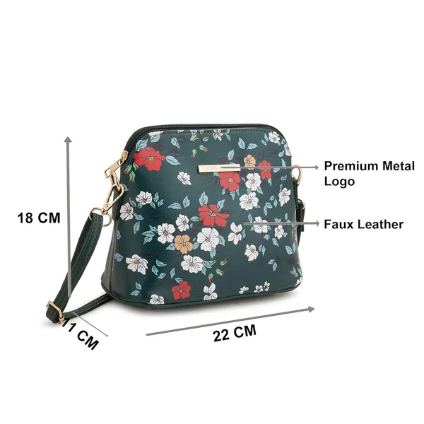 Green_Premium_Quality_Flower_Sling_Bag_For_Women