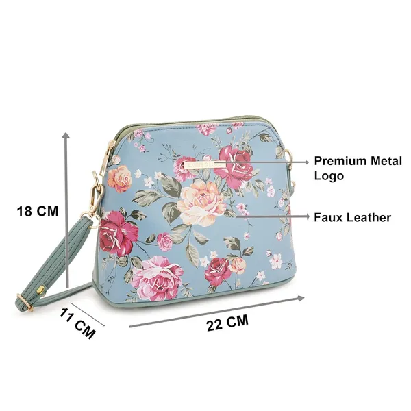 Turquoise_Premium_Quality_Flower_Sling_Bag_For_Women