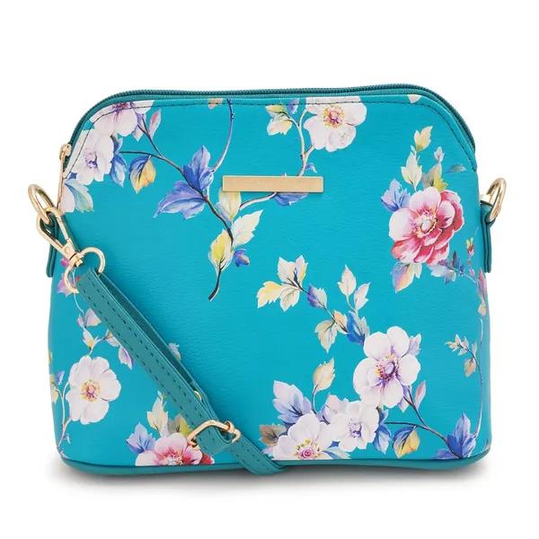 Turquoise_Premium_Quality_Flower_Sling_Bag_For_Women
