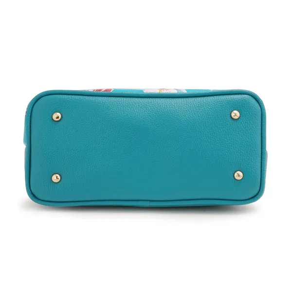 Turquoise_Premium_Quality_Flower_Sling_Bag_For_Women