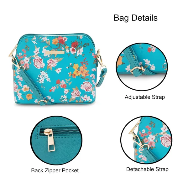 Turquoise_Premium_Quality_Flower_Sling_Bag_For_Women