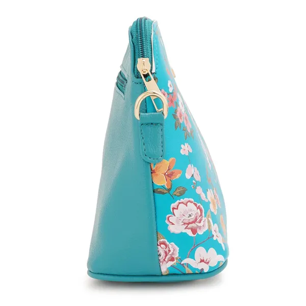 Turquoise_Premium_Quality_Flower_Sling_Bag_For_Women