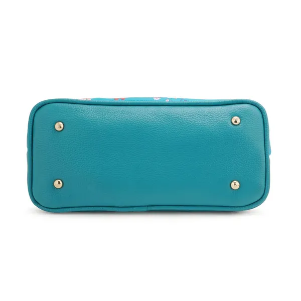 Turquoise_Premium_Quality_Flower_Sling_Bag_For_Women