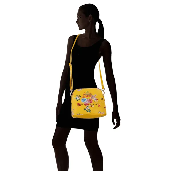 Yellow_Premium_Quality_Flower_Sling_Bag_For_Women