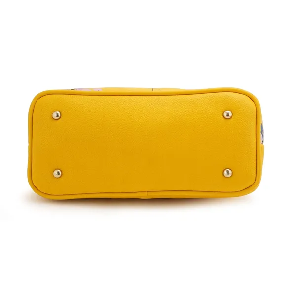 Yellow_Premium_Quality_Flower_Sling_Bag_For_Women