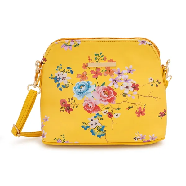 Yellow_Premium_Quality_Flower_Sling_Bag_For_Women