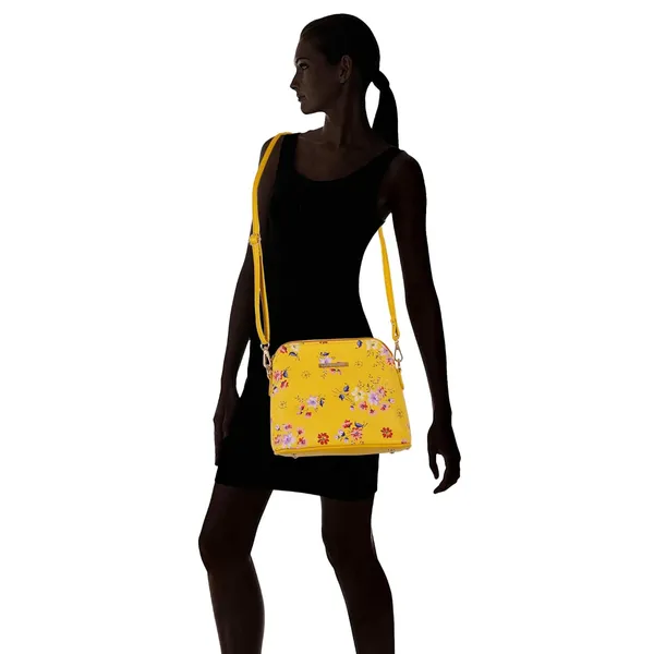 Yellow_Premium_Quality_Flower_Sling_Bag_For_Women
