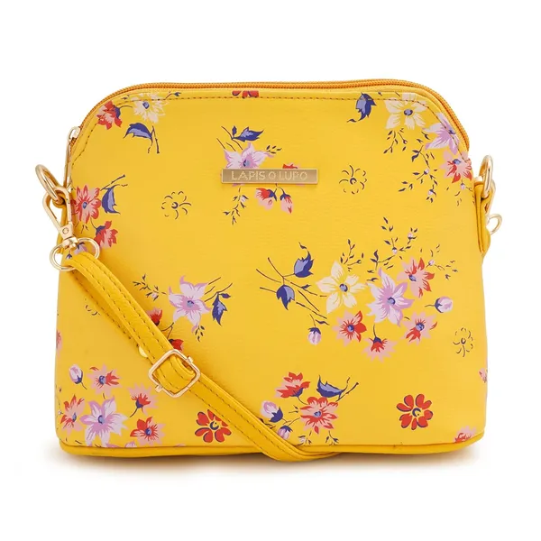 Yellow_Premium_Quality_Flower_Sling_Bag_For_Women