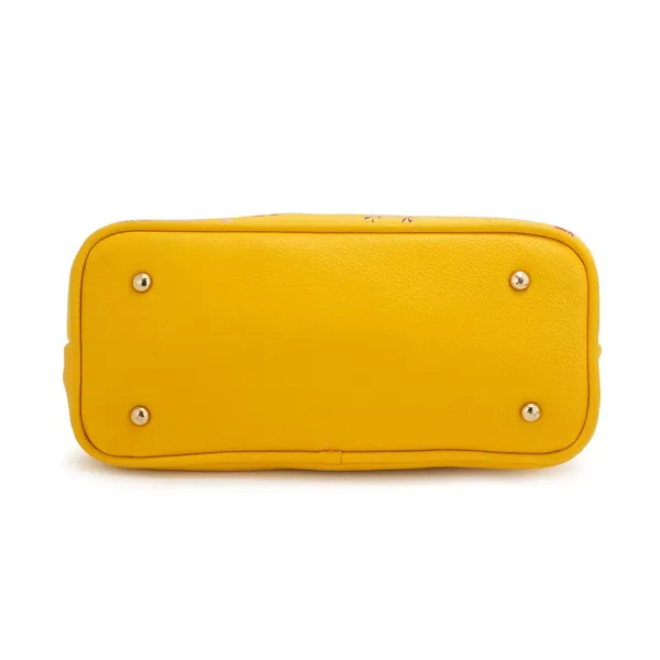 Yellow_Premium_Quality_Flower_Sling_Bag_For_Women