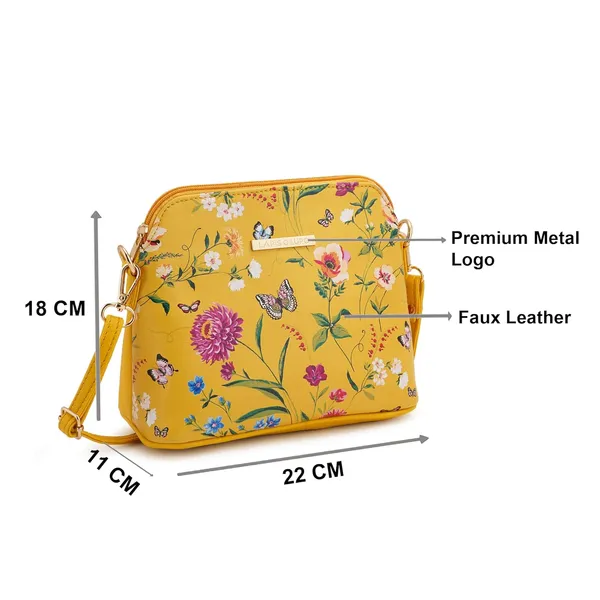 Yellow_Premium_Quality_Flower_Sling_Bag_For_Women