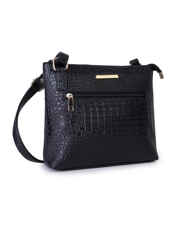 Black_Premium_Quality_Vegan_Leather_Crossbody_Sling_Bag_For_Women