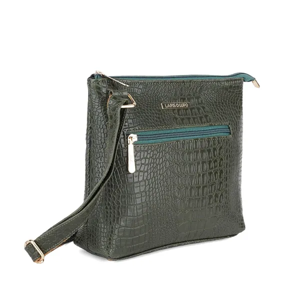 Green_Premium_Quality_Croco_Sling_Bag_For_Women