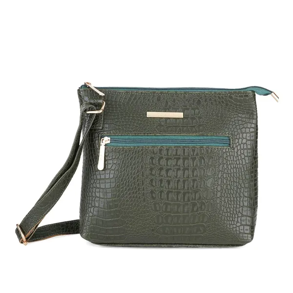 Green_Premium_Quality_Croco_Sling_Bag_For_Women
