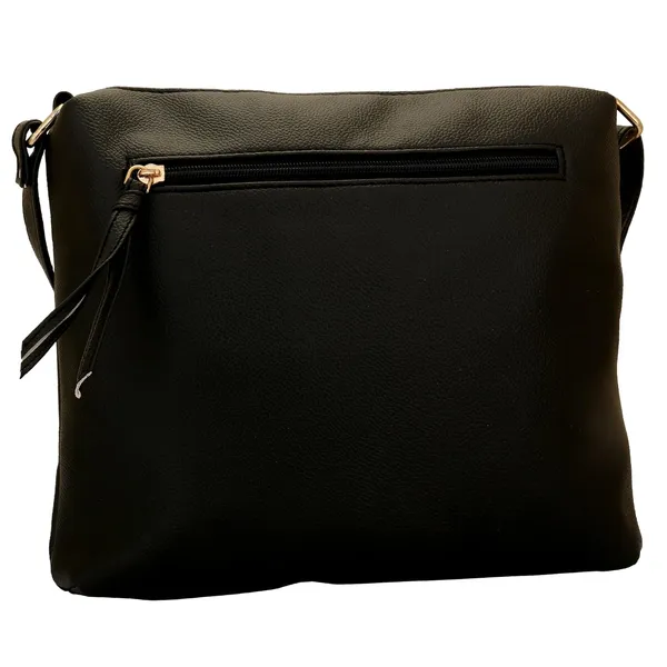 Black_Premium_Quality_Vegan_Leather_Crossbody_Sling_Bag_For_Women