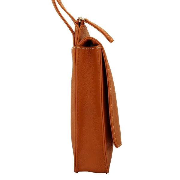 Tan_Premium_Quality__Oh-Rahnzh_Mobile_Sling_Bag_For_Women