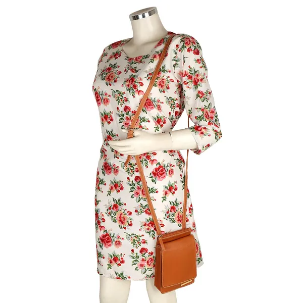 Tan_Premium_Quality__Oh-Rahnzh_Mobile_Sling_Bag_For_Women