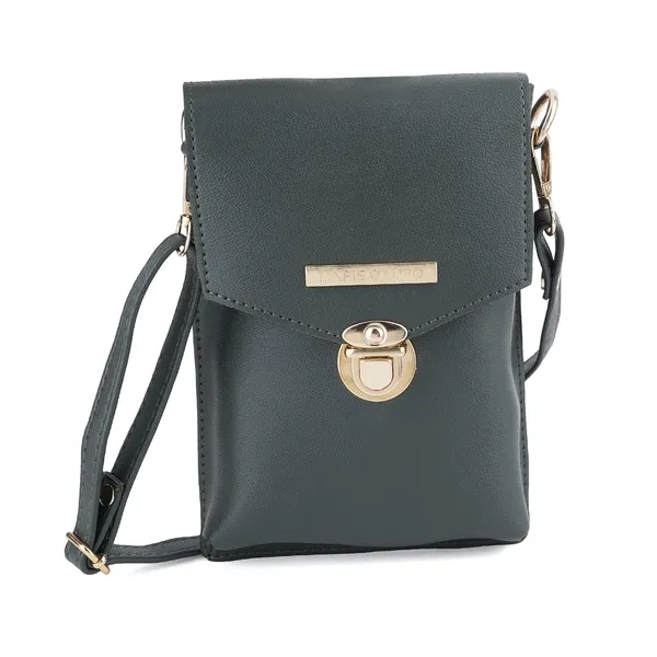 Green_Premium_Quality_Mobile_Sling_Bag_For_Women
