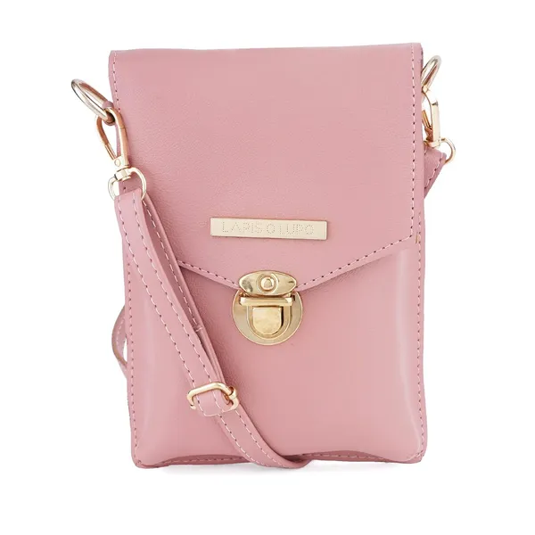 Pink_Premium_Quality_Mobile_Sling_Bag_For_Women