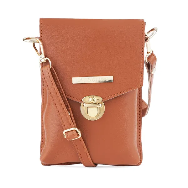 Tan_Premium_Quality_Mobile_Sling_Bag_For_Women
