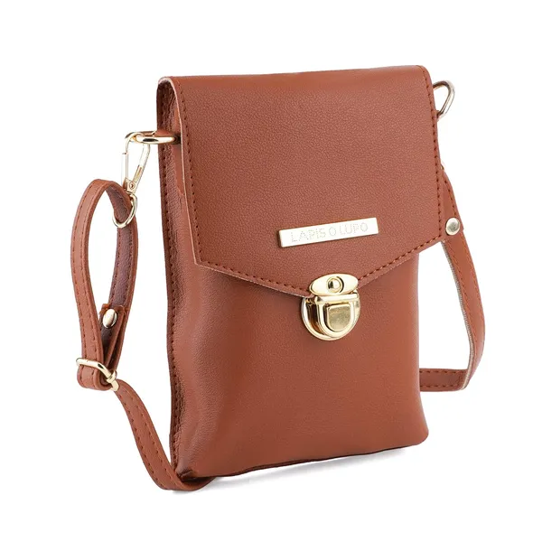 Tan_Premium_Quality_Mobile_Sling_Bag_For_Women