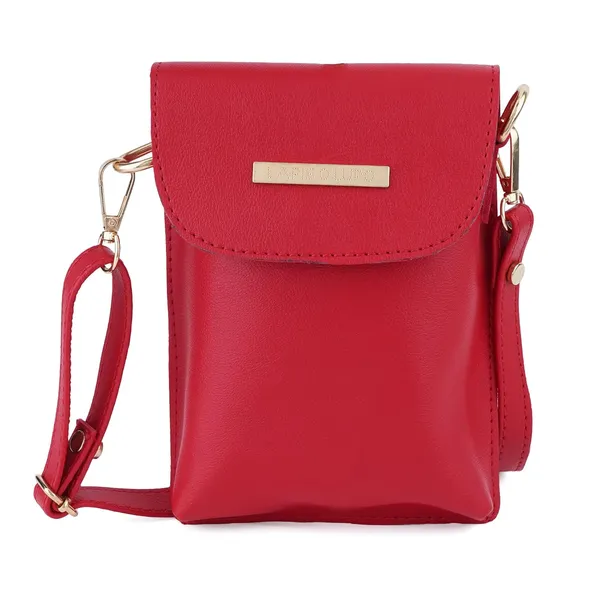 Red_Premium_Quality_Mobile_Sling_Bag_For_Women