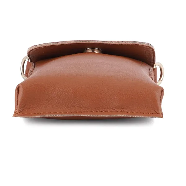 Tan_Premium_Quality_Mobile_Sling_Bag_For_Women