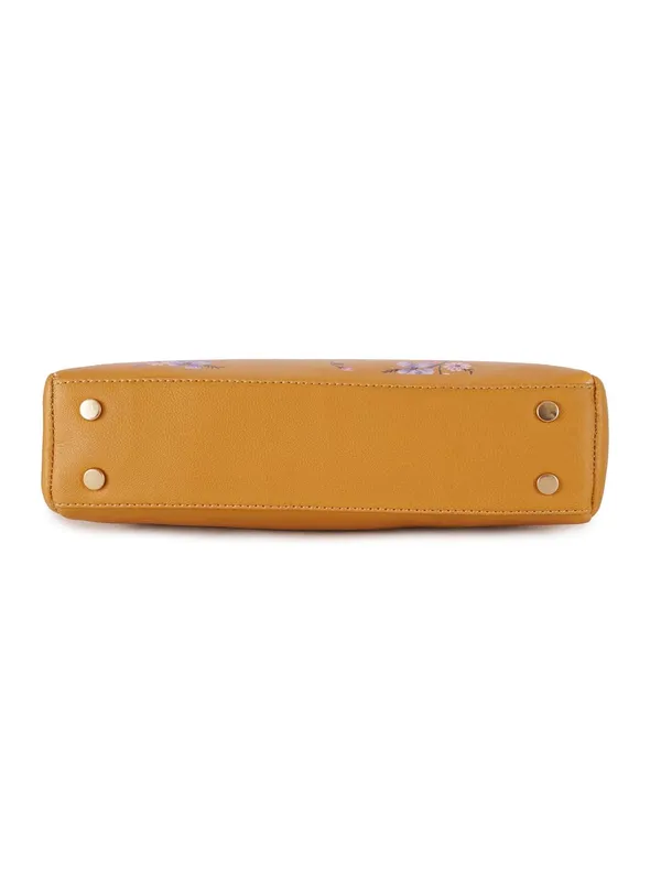 Mustard_Premium_Quality_Faux_Leather_Crossbody_Sling_Bag_For_Women