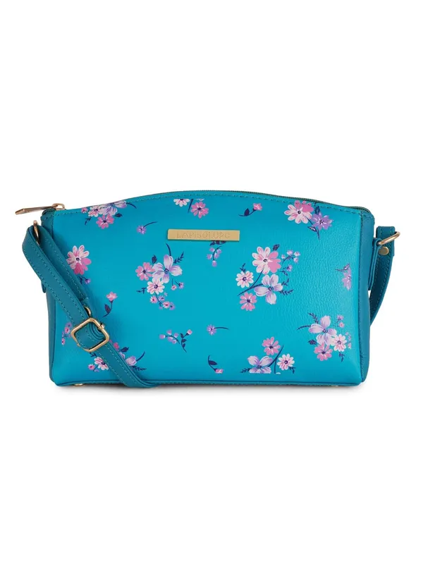 Turquoise_Premium_Quality_Faux_Leather_Crossbody_Sling_Bag_For_Women