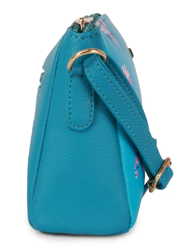 Turquoise_Premium_Quality_Faux_Leather_Crossbody_Sling_Bag_For_Women