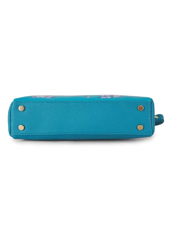 Turquoise_Premium_Quality_Faux_Leather_Crossbody_Sling_Bag_For_Women