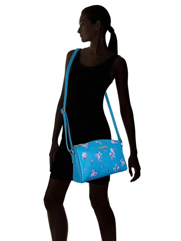 Turquoise_Premium_Quality_Faux_Leather_Crossbody_Sling_Bag_For_Women