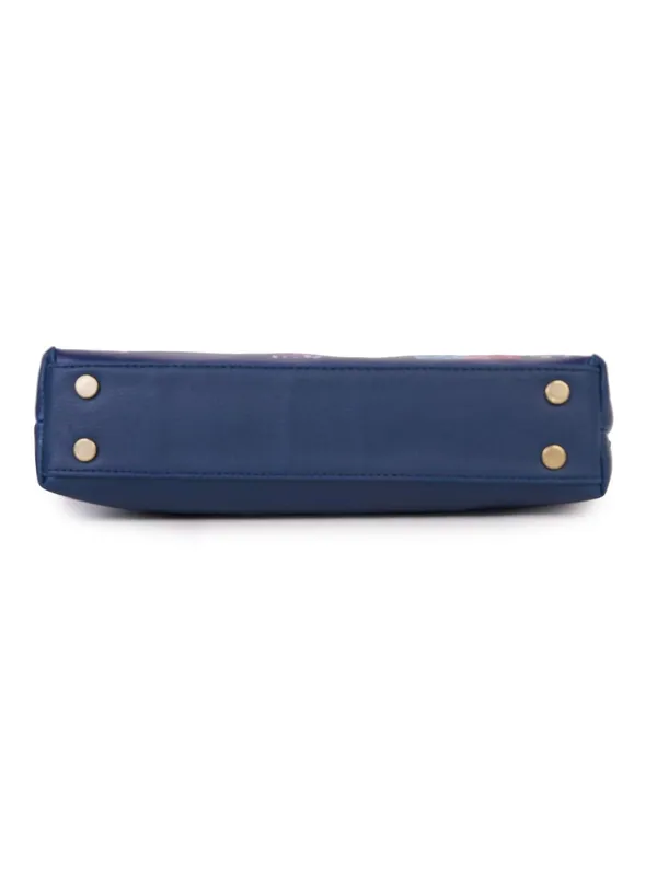 Blue_Premium_Quality_Faux_Leather_Crossbody_Sling_Bag_For_Women