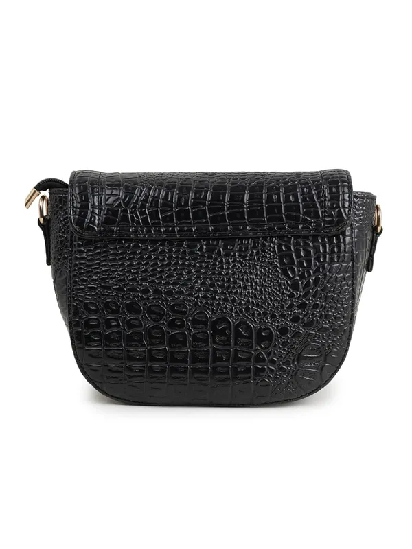 Black_Premium_Quality_Croco_Sling_Bag_For_Women