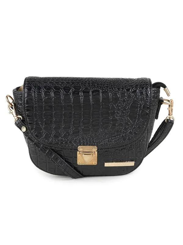 Black_Premium_Quality_Croco_Sling_Bag_For_Women
