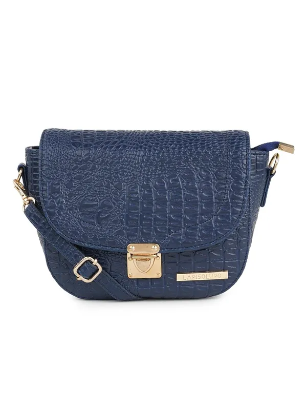 Blue_Premium_Quality_Croco_Sling_Bag_For_Women