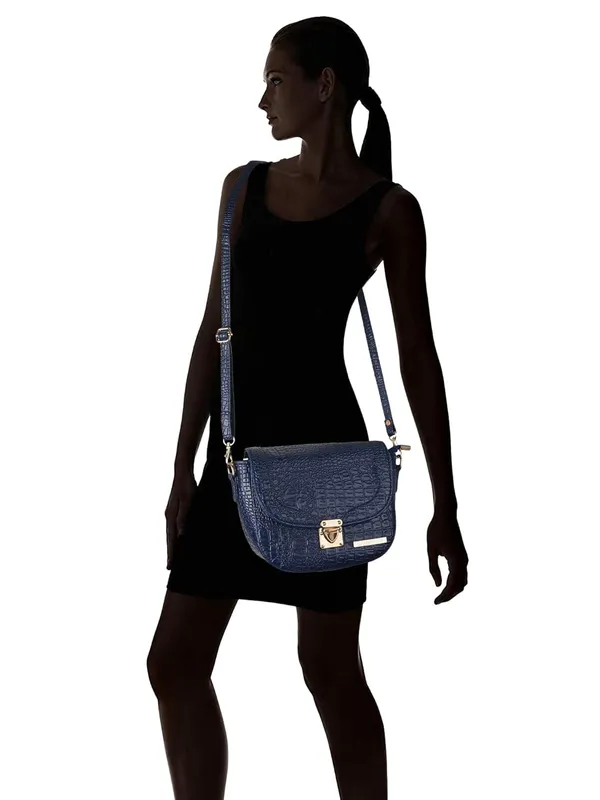 Blue_Premium_Quality_Croco_Sling_Bag_For_Women