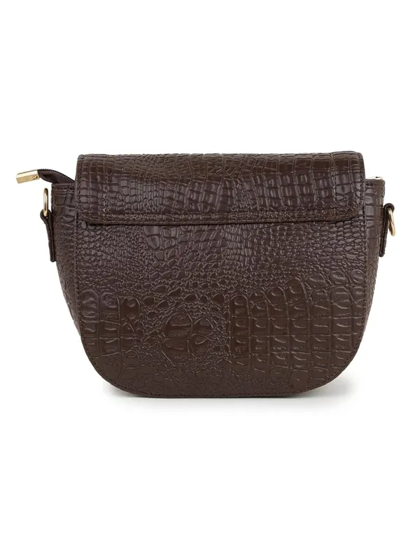 Brown_Premium_Quality_Croco_Sling_Bag_For_Women