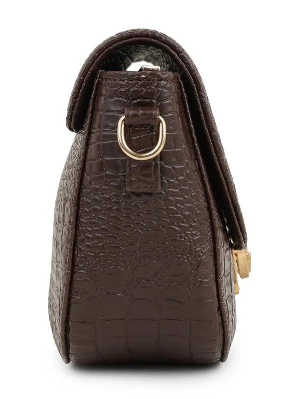 Brown_Premium_Quality_Croco_Sling_Bag_For_Women
